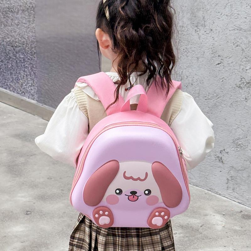 And Lightweight Fun Preschool Backpack Featuring Cartoon Dog Design For Kids