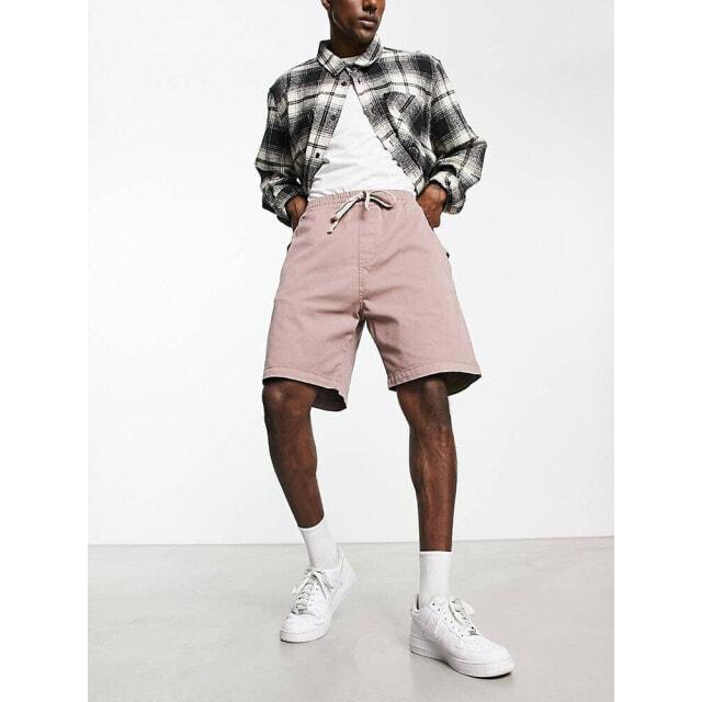 

Carhartt WIP lawton relaxed shorts in pink