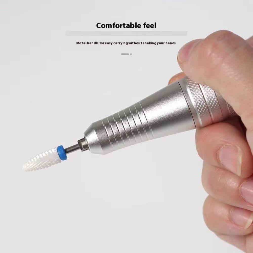 With Drill Bits Electric Nail Polisher Dead Skin Removal Nail Art Electric Sander  Nail Care