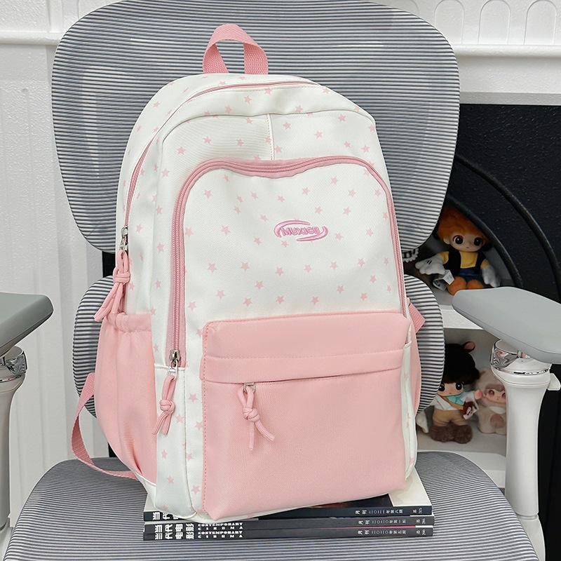 Schoolbag1011 new Japanese ins wind backpack women's fresh and sweet girl schoolbag middle school student light commuter backpack