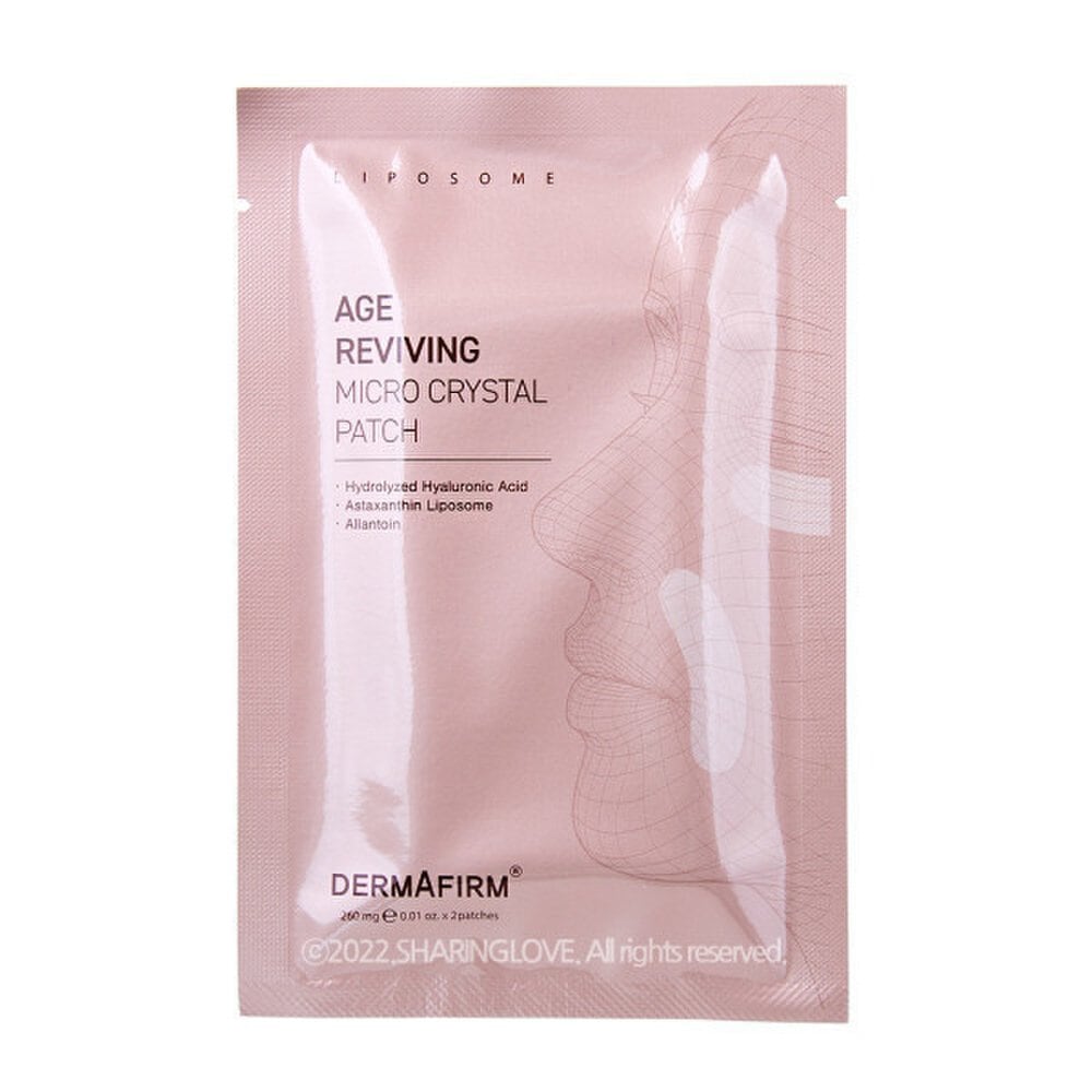 

DERMAFIRM crystal wrinkle patch, fine tack patch, 1 serving