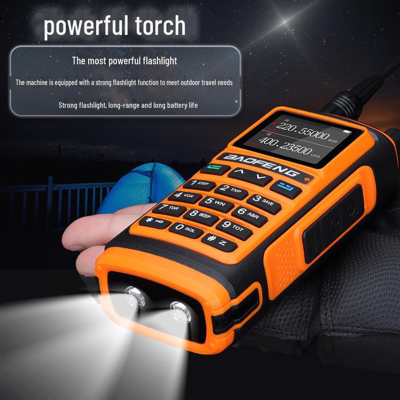Baofeng UV-17 PRO Walkie-Talkie with Type-C Charging for Outdoor Adventures