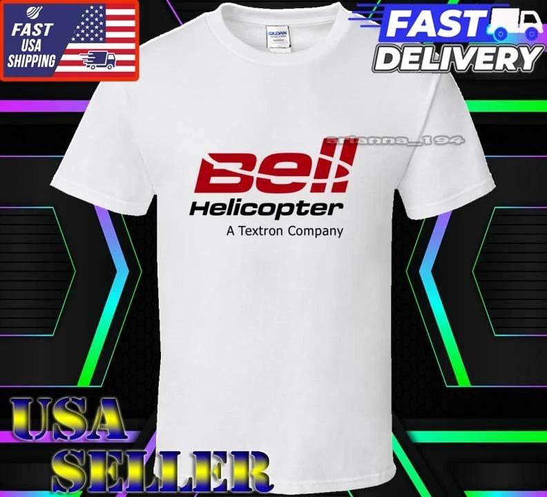New Shirt Bell Helicopter Logo T-Shirt Funny American Usa Unisex Size S-5XL