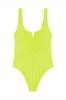 Anabel Arto One-piece Swimsuit with Wide Straps (102058)