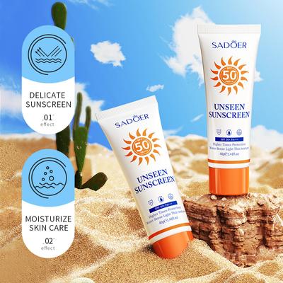 SADOER Sunscreen SPF50+ Refreshing UV Resistant Moisturizing