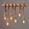 High-end Single/double Head Rope Pendant Light Lamp For Charming Vintage Dcor
