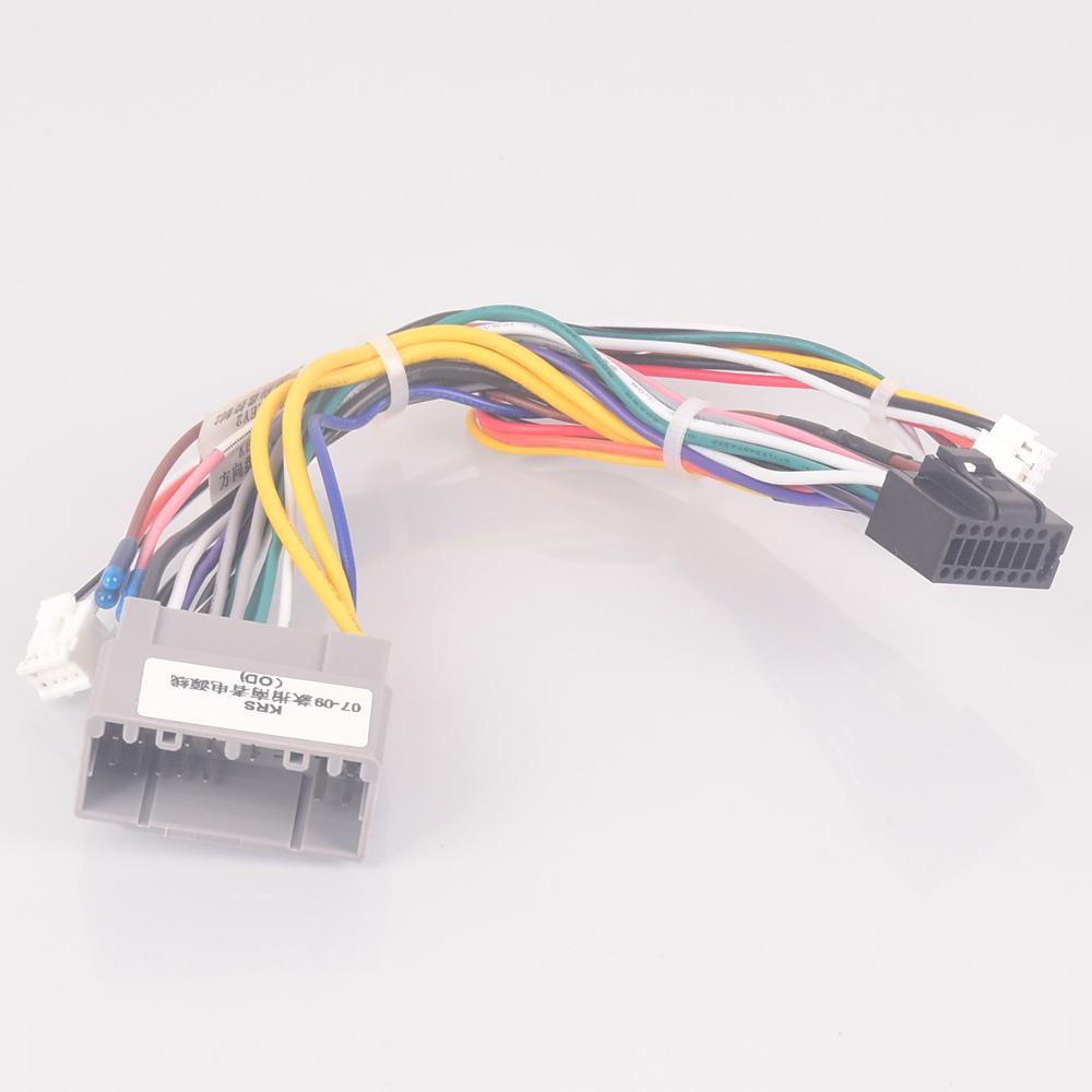 

Автомагнитола Стерео Жгут проводов Кабель-адаптер Android 16-контактный для Jeep Compass 07~09, Grand cherokee для Chrysler Grand Voyager