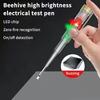 Teststift Farbe Doppel-Lichtsensor Piepton-Alarm Elektriker-Test Bruch Null Feuerdraht-Detektionsstift Hohe Helligkeit Elektrikerstift
