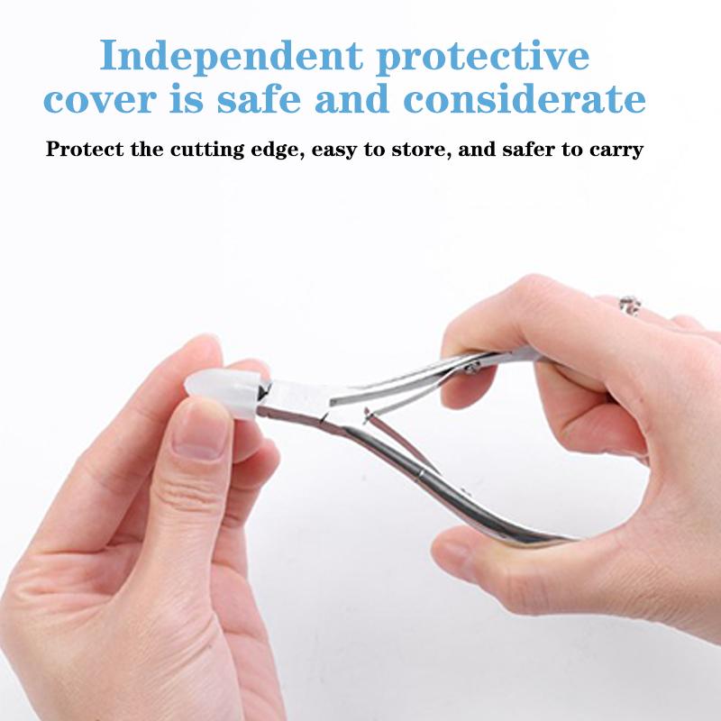 Remover Nail Dead Skin Forceps Stainless Steel Nail Art Design Manicure Tools False Nail Trimming