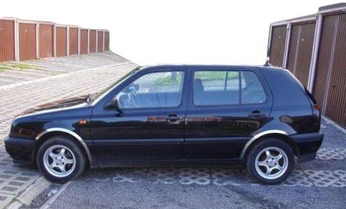 

Накладки на арки (4 шт, нерж) для Volkswagen Golf 3