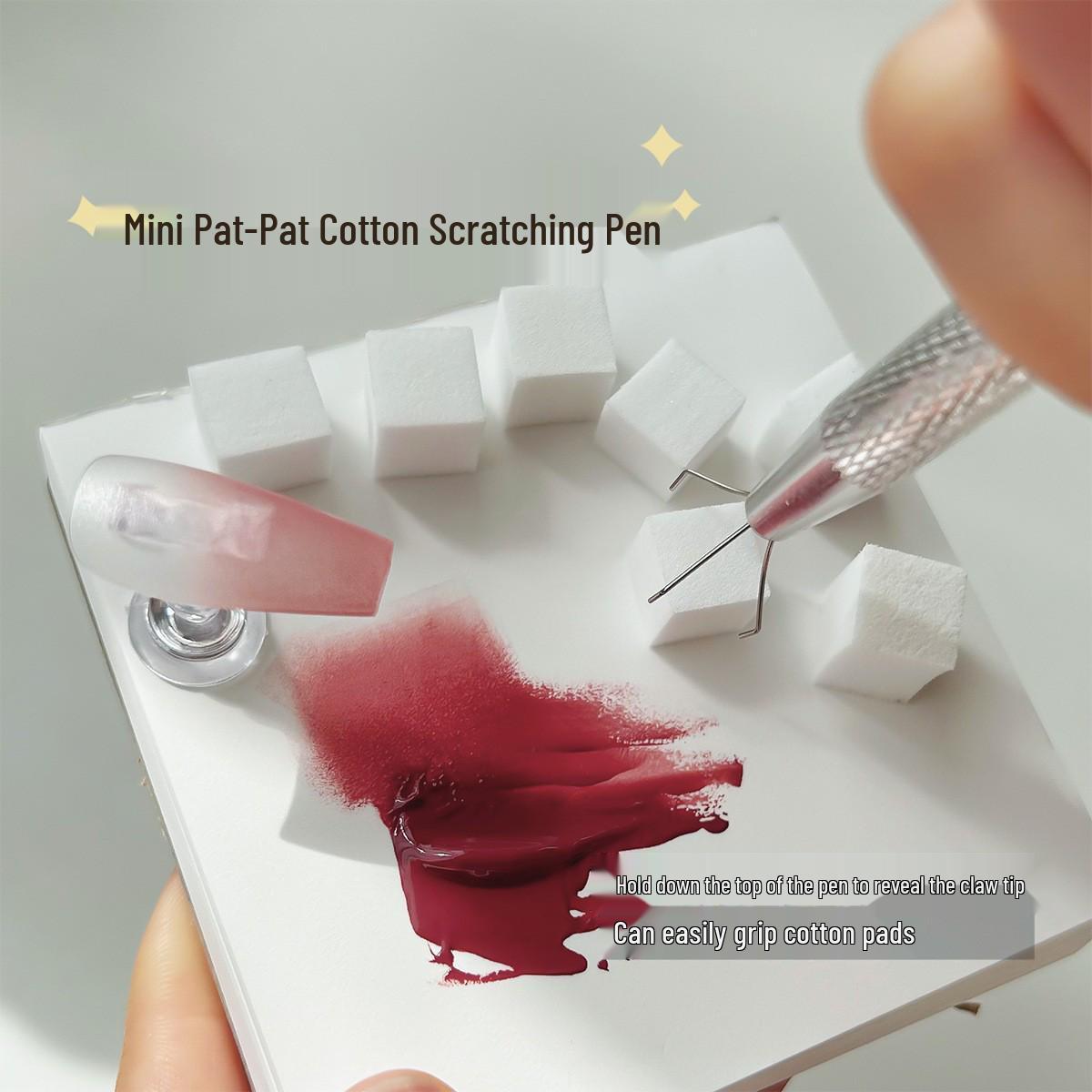 

Mini 1cm Nail Art Tofu Block Sponge Gradient Tool