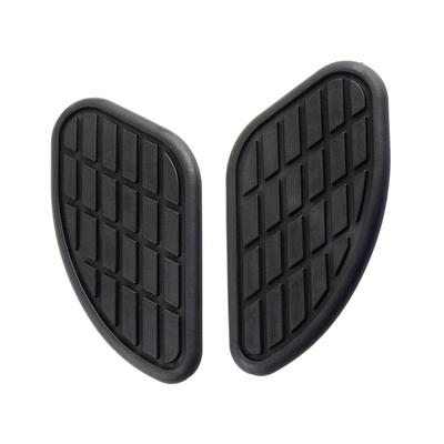 1 par de protectores de rodilla para tanque de combustible de motocicleta, pegatinas laterales para Harley, Honda, Yamaha, Cafe Racer, almohadilla de tracción vintage para tanque.