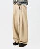 Dimiteulibeullaeg Adjust Double-Pleat Wide Slacks_Cotton Chino Beige