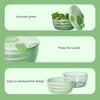 2 in 1 Vegetable Fruit Dryer Large Capacity Fruits Drain Basket  Kitchen Use