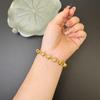 Pulseira de Contas Laser Explosivas e Brilhantes, Pulseira da Moda e de Luxo Leve