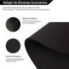 Rubber Smoothie Maker Mat Black Thickening Non-slip Moving Mat Absorbent Smooth Gliding Frozen Drink Machine Sliding Pad