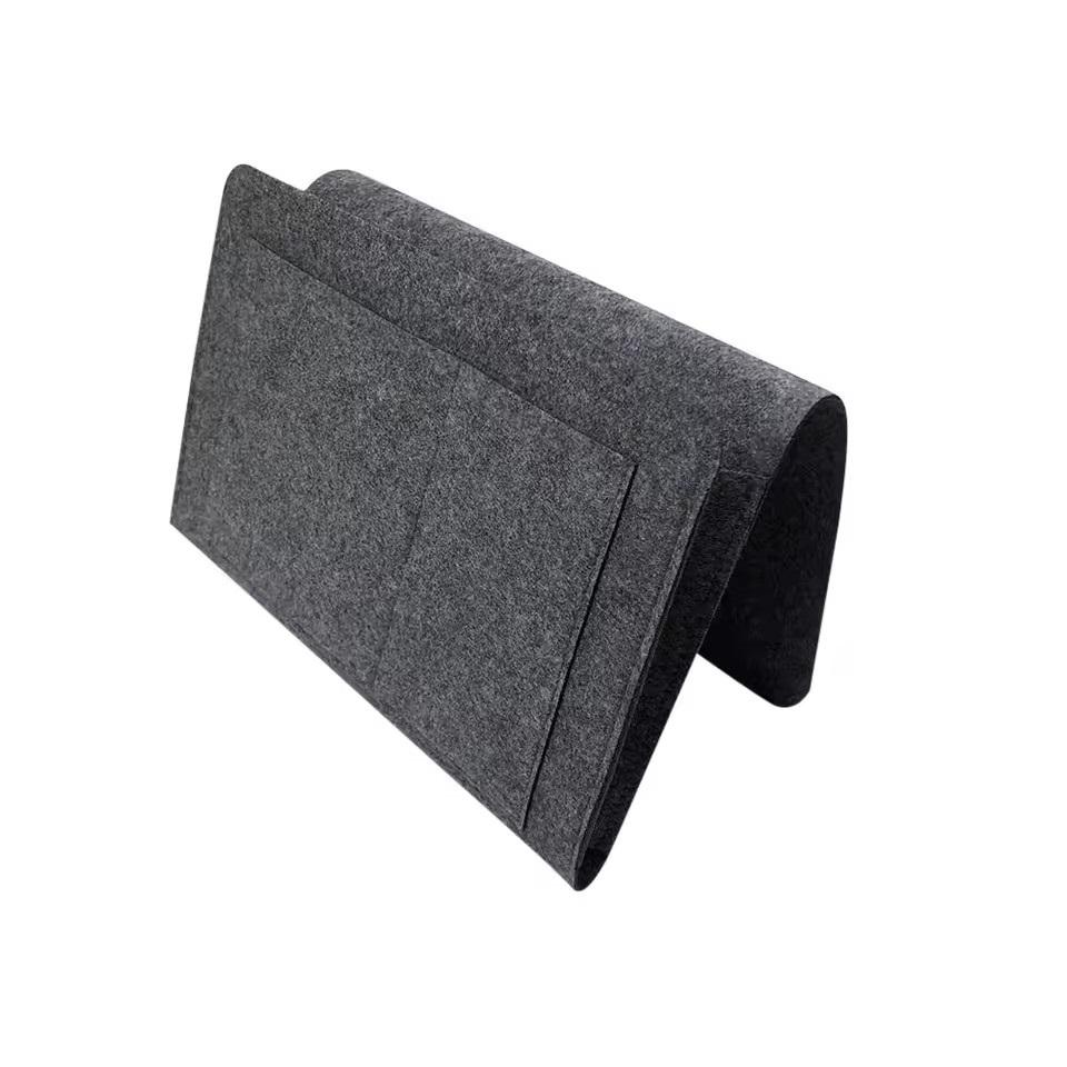 

Felt Bedside Storage Organizer Phone Book Magazine Holder Pockets Hanging Storage Bag Baby Tissue Box For Bed Sofa Side Pouc