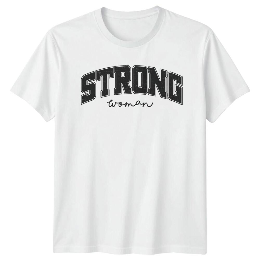 Strong Unisex Feminist Quote TShirt Slogan Empowered Tee S