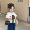 Stylish Mini Girls Bucket Bag Trendy Korean Chain Strap Fashion Accessory For Kids