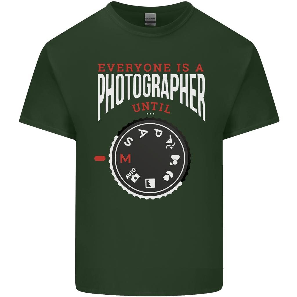 Everyones a Photographer Until Photography Unisexs Light Cotton TShirt