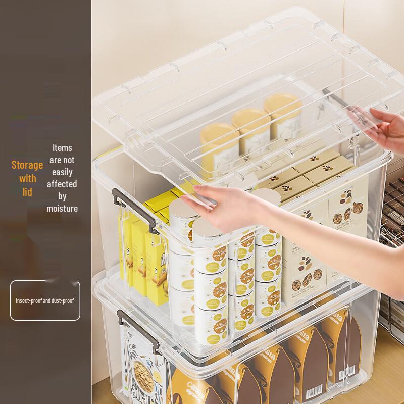 Jiabangshou Transparent Plastic Storage Box