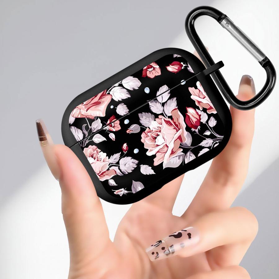 

Case For Airpods Pro 3 Pro2 1 Pro3 4 2 Soft Earphone Cases Cover Flower Print Airpods 1