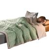 AB Version Milk Velvet Multifunctional Winter Shawl and Blanket - Thick, Warm, Double-Sided Velvet