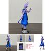 Dragon Ball Super Saiyan God Beers Standing Figure Pvc Collectible Model Statue