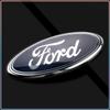 Auto Auto Heckklappe Emblem Aufkleber 11,5x4,5cm Passend für Ford Ranger Escape Mondeo Fusion Fiesta Kuga Edge Focus Mustang Emblem Logo Zubehör