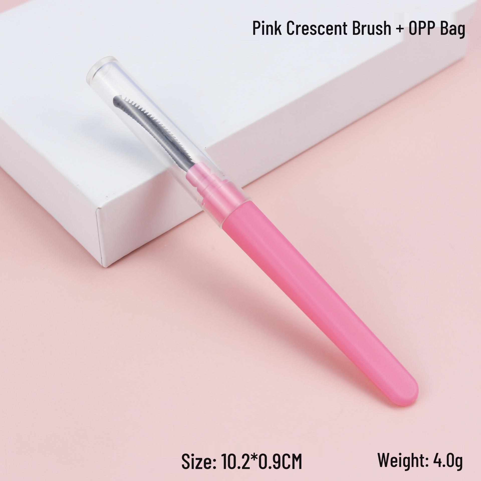 

Компактная двусторонняя кисть для бровей и ресниц с защитным чехлом