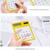 Slim Shape Touch Screen Calculator Clear Shell Transparent Calculator  Office Supplies