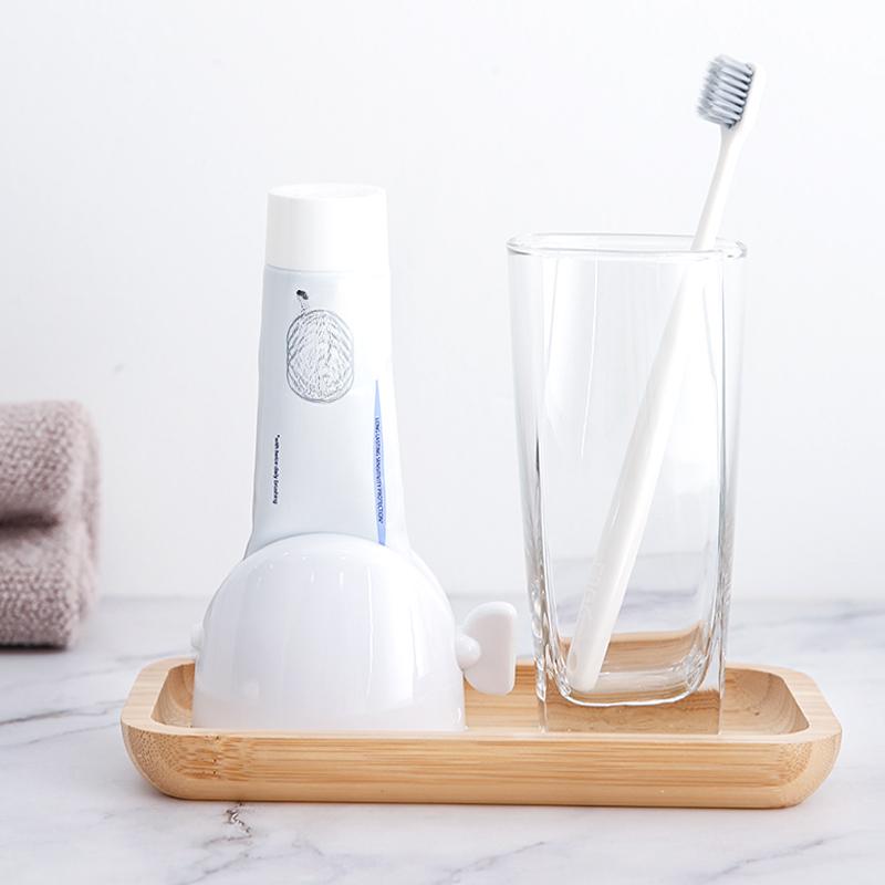 Bathroom Accessories Set Rolling Toothpaste Squeezer Tube Toothpaste Dispenser Cleanser Squeezer Toothpaste Holder