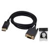 1Pcs 1.8 Meters Dp Male To Vga/Dvi Cable Male Converter Gold-Plated Connector 1080P For Computer Desktop Laptop Pc Monitor