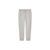 Solid Color Straight Leg Casual Knit Sweatpants Men Bottoms Gray 440539-03