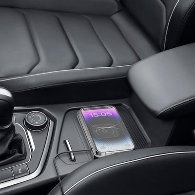 Yousheng Wireless Car Charger Pad 20W Fast Charging Mat for Phone Non-Slip Cell Phone Charger Waterproof Anti-Slip Silicone Base Home Travel Wireless
