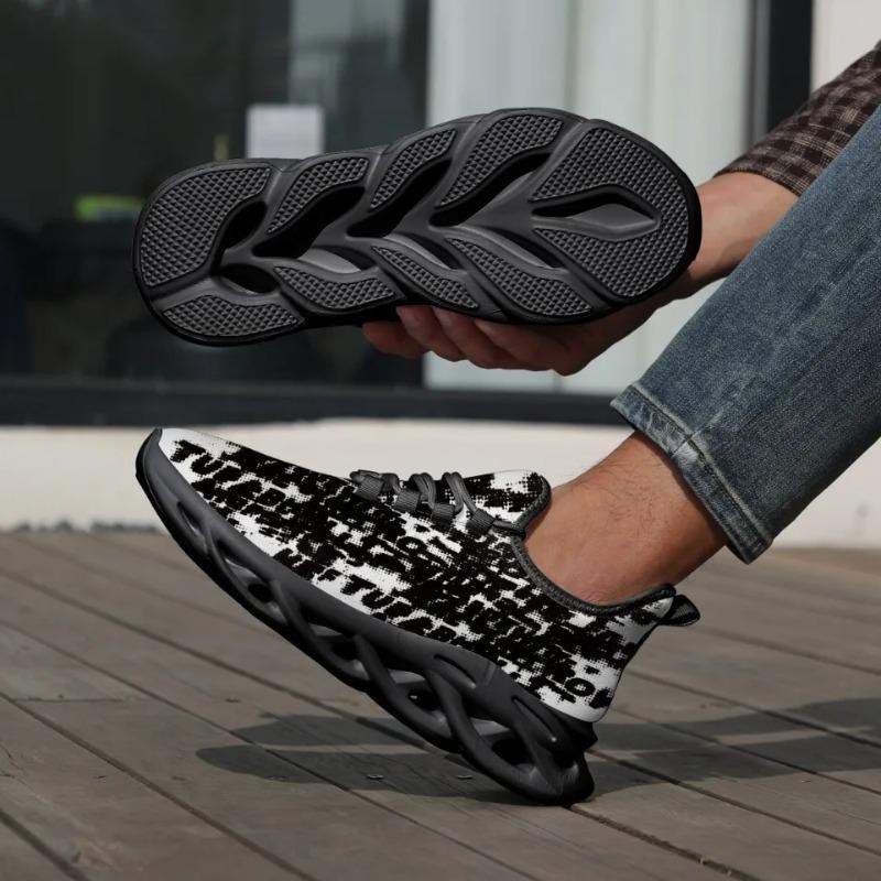 Mens Outdoor Running Shoes Breathable Mesh Walking Gym Sneakers Comfortable Athletic Lightweight Training Shoes for Men Sneaker