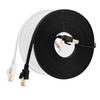 CAT8 Flat Patch Cord, 0.51m, 40G 2000MHz High-Speed Network Cable