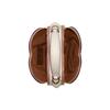 Coach Heart 16 Classic Monogram Zip Closure Coated Canvas Leather Handbag Small Women Handbags Khaki CE653-IMOT4