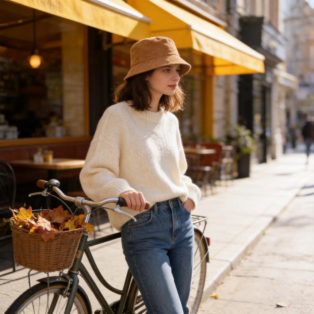 Fall Winter Reversible Corduroy Fisherman Cap With Sunshade For Casual Wear