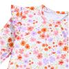 Jenter Solbeskyttende Badedraktsett Todelt Rash Guard Langermet Badebukse Tankini med Bikinibunn Blomstertrykk Barn Strandklær