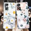 Husă de telefon cu flori de margaretă cu flori pentru Xiaomi Redmi Note 12 7 8 9 8t 11t 8 10 Pro 9s 10s 11 11s pentru Mi 9a 9 9c 9t 10 10c K40