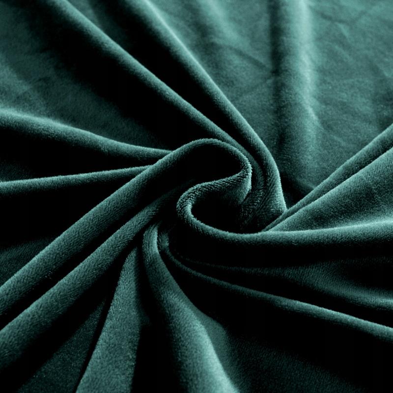Bottle Green Velvet 1-Seater Sofa Armchair Cover [22P1]