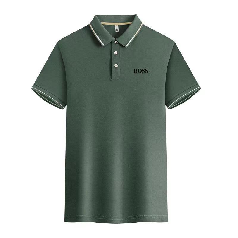 STORN New Men's Business Casual Short Sleeved Polo Shirt