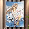 CChobits Cartoon Klassischer Anime Cartoon Flagge Kunst Science-Fiction Zimmer Heimdeko Wandbehang Heimdeko Banner