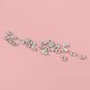 S925 Sterling Silver Hammered Irregular Spacer Beads for DIY Jewelry Making