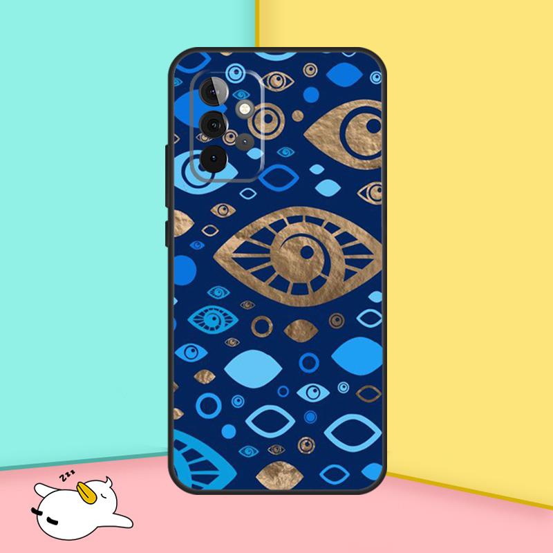 Evil Eye Case For Samsung Galaxy A32 A52 A12 A14 A34 A54 A51 A71 A53 A33 A13 A15 A25 A35 A55 Cover