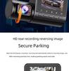 1080P HD Car Dash Cam with 360° Adjustable Triple Lens and Reversing Image