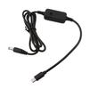 Adjustable Output USB C To  5.5x2.1mm Cable with 8 Connectors LED Display 5V 9V 12V 15V 20V for Electronics Charging