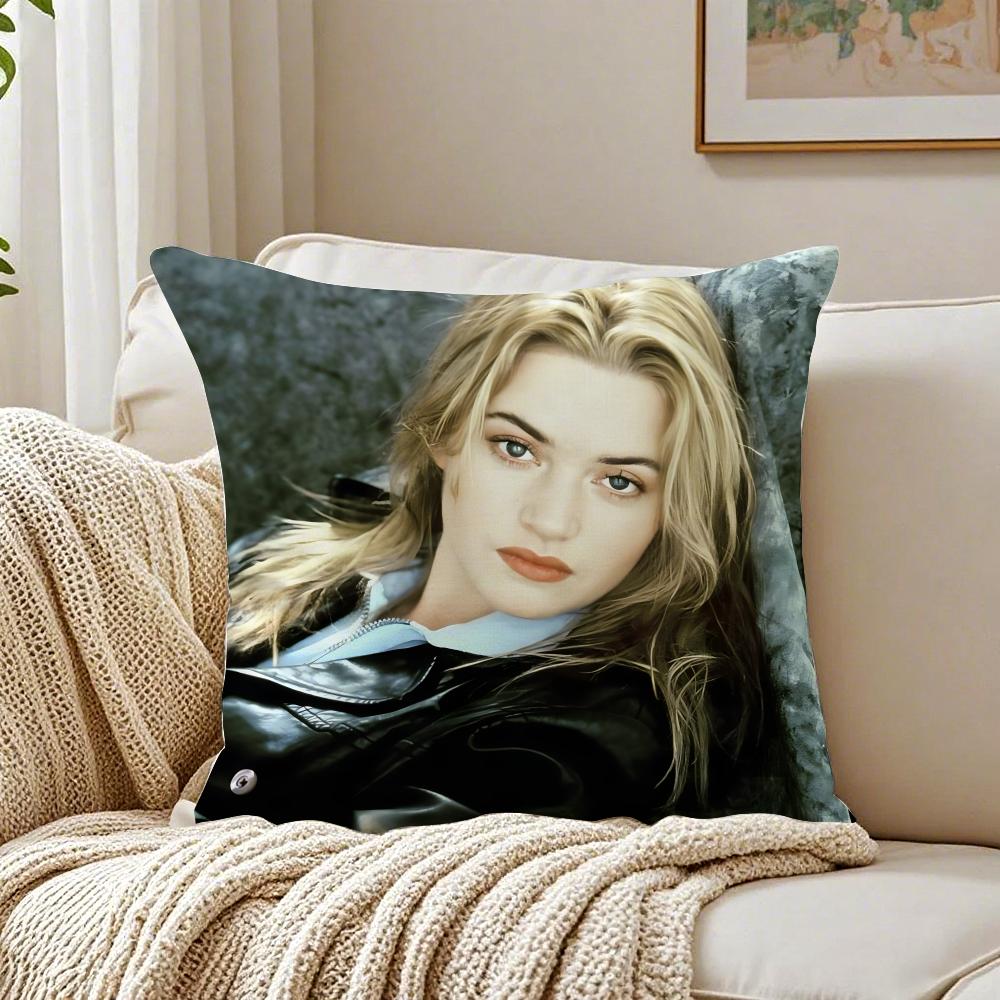 SScarlett Johansson Cushion Cover Pillowcase Antidustmite living Room Sofa Decor Cushion Room