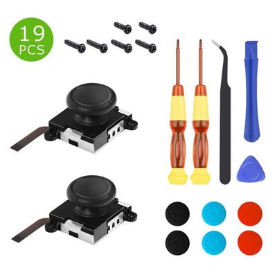 Set de Destornilladores de Reparación de Joystick 3D Nintendo Switch Joy-Con para Mandos Izquierdo y Derecho